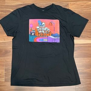 Simpsons Homer, Marge Bart, Lisa Maggie Skeletons